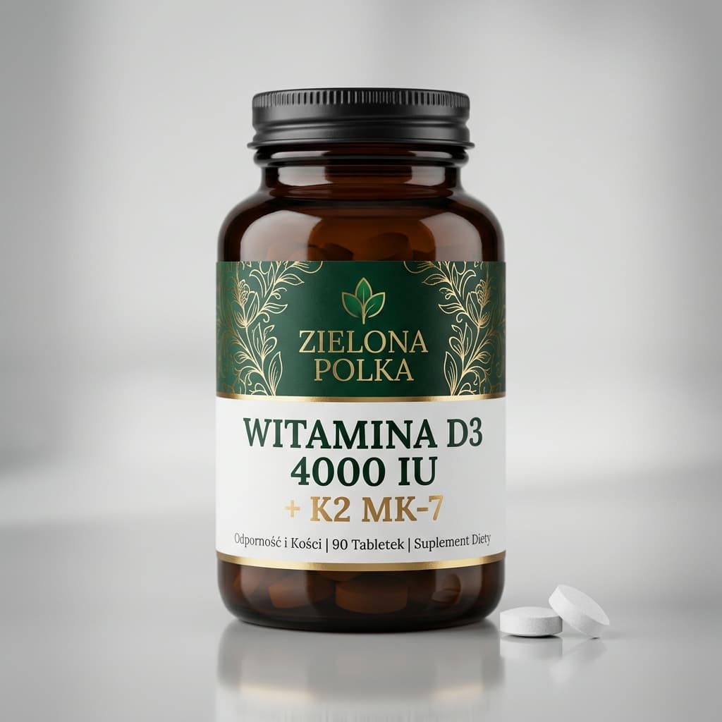 Witamina D3 4000 IU + K2 MK-7