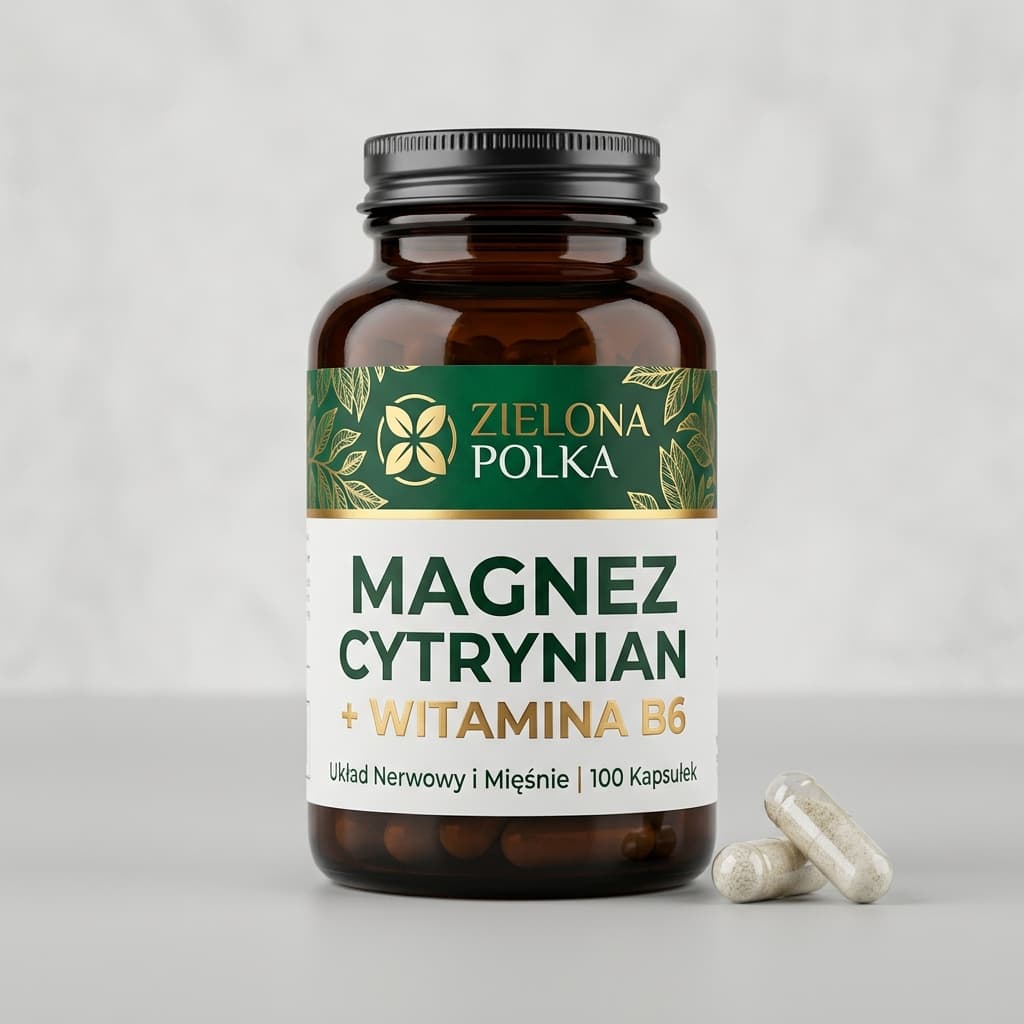 Magnez Cytrynian + Witamina B6